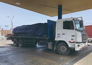 Fotografía de transporte-en-camion-plataforma